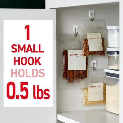 Transform Your Space with Command White Small Wire Hooks - 16 Hooks for Damage-Free Holiday Decorating