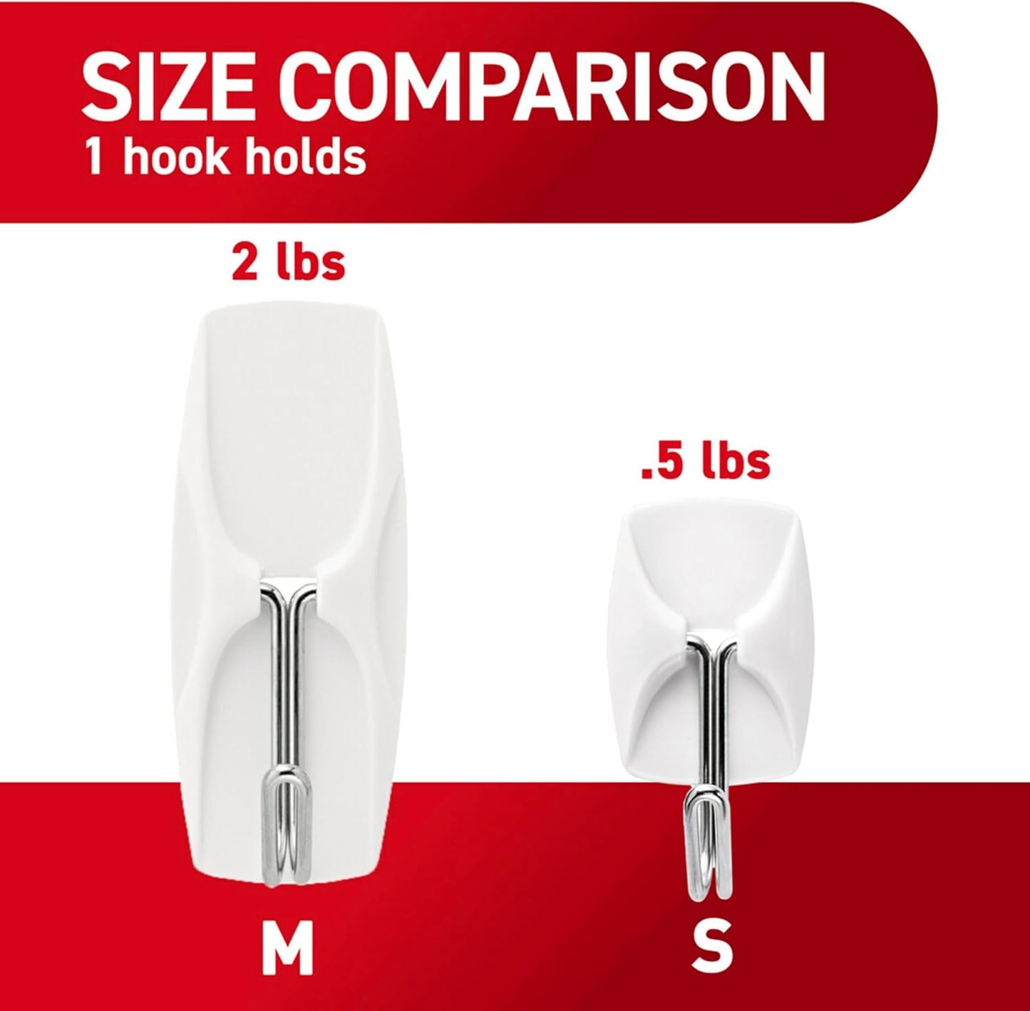 Transform Your Space with Command White Small Wire Hooks - 16 Hooks for Damage-Free Holiday Decorating
