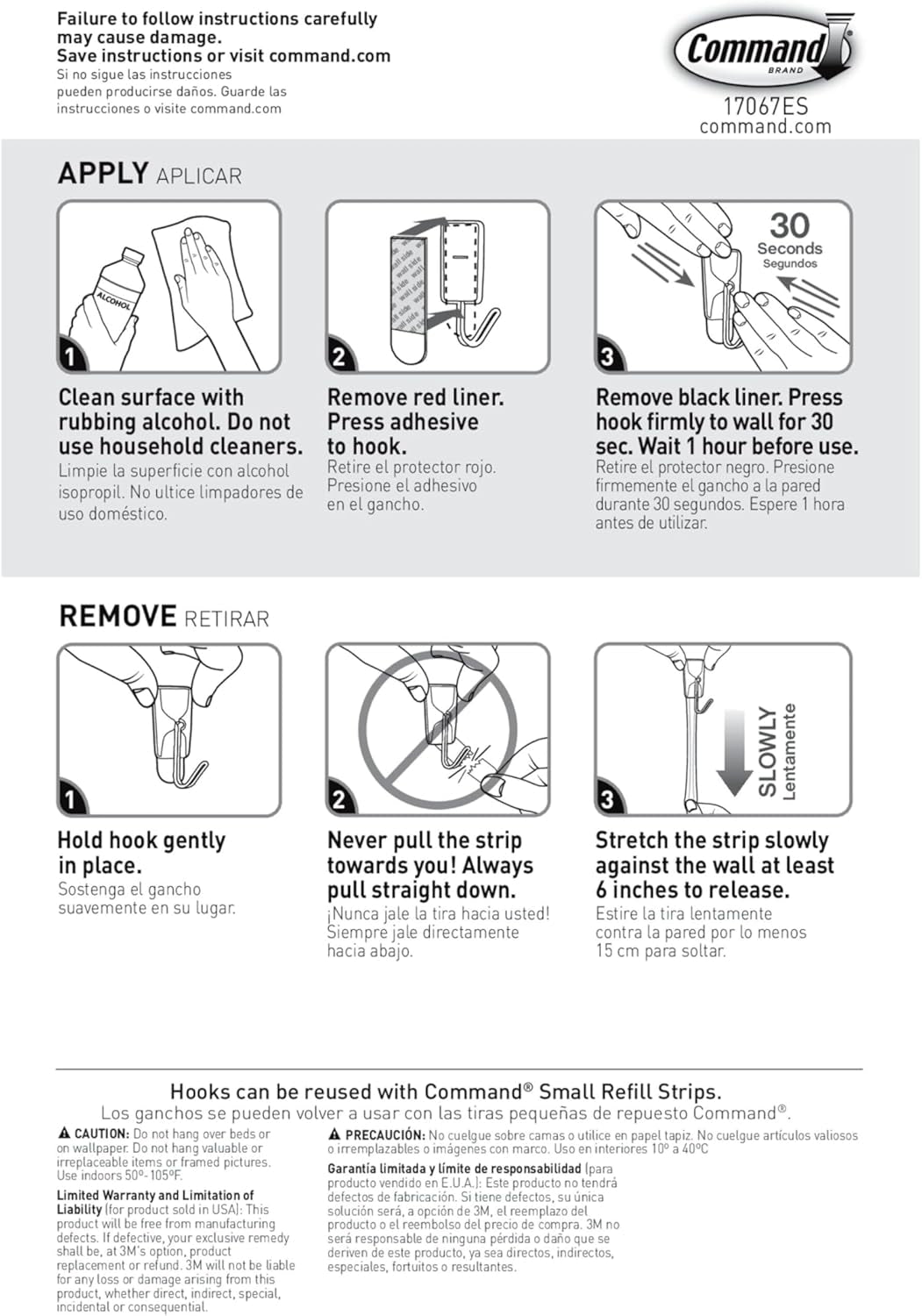 Transform Your Space with Command White Small Wire Hooks - 16 Hooks for Damage-Free Holiday Decorating
