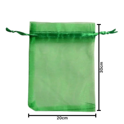 Protect Your Fruits with Our 50/100 Pack of Anti-Bird Garden Netting Bags - Perfect for Strawberries, Grapes & More!